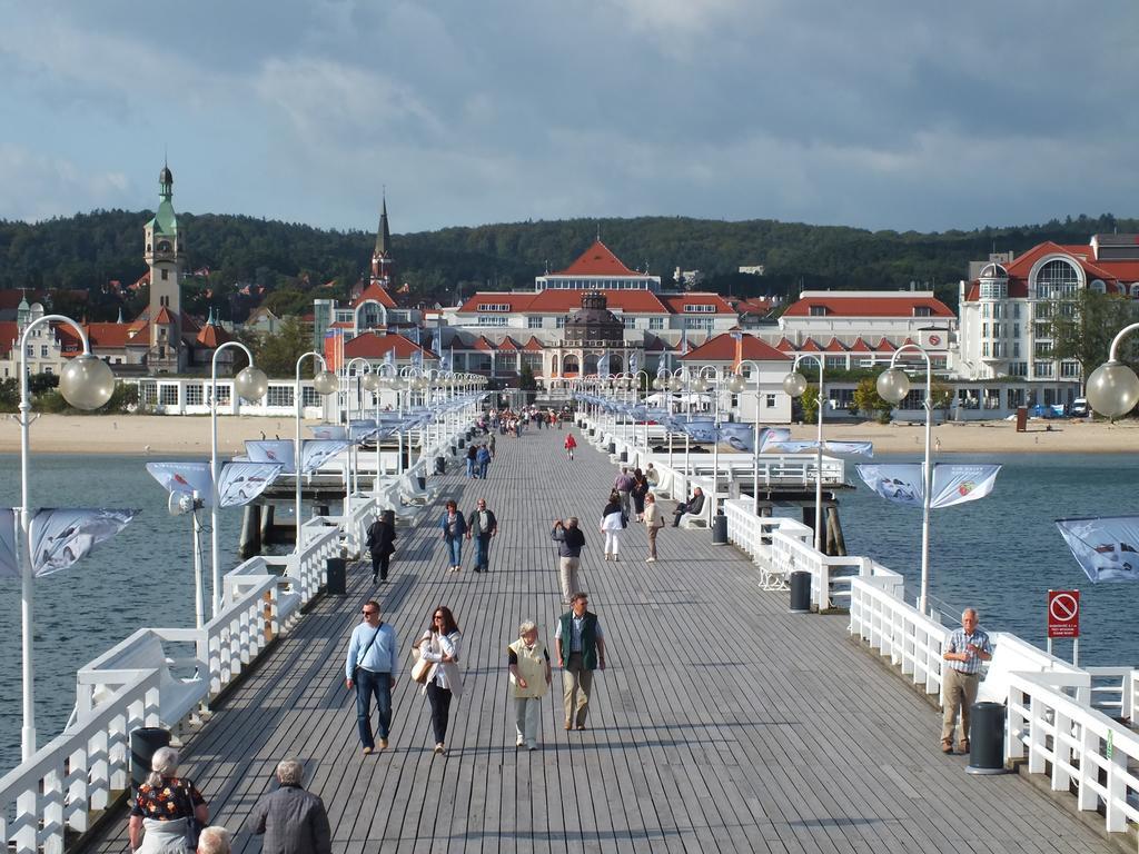 Patio Mare Amber Lägenhet Sopot Exteriör bild