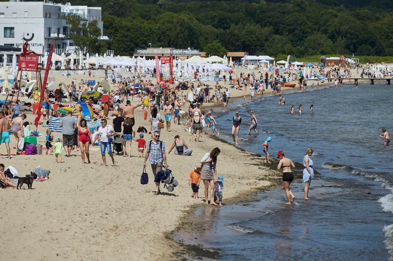 Patio Mare Amber Lägenhet Sopot Exteriör bild
